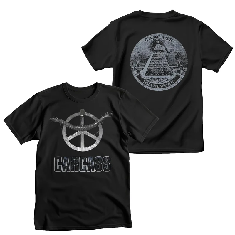 Heartwork Licensed Tee Carcass Shirt Shirts